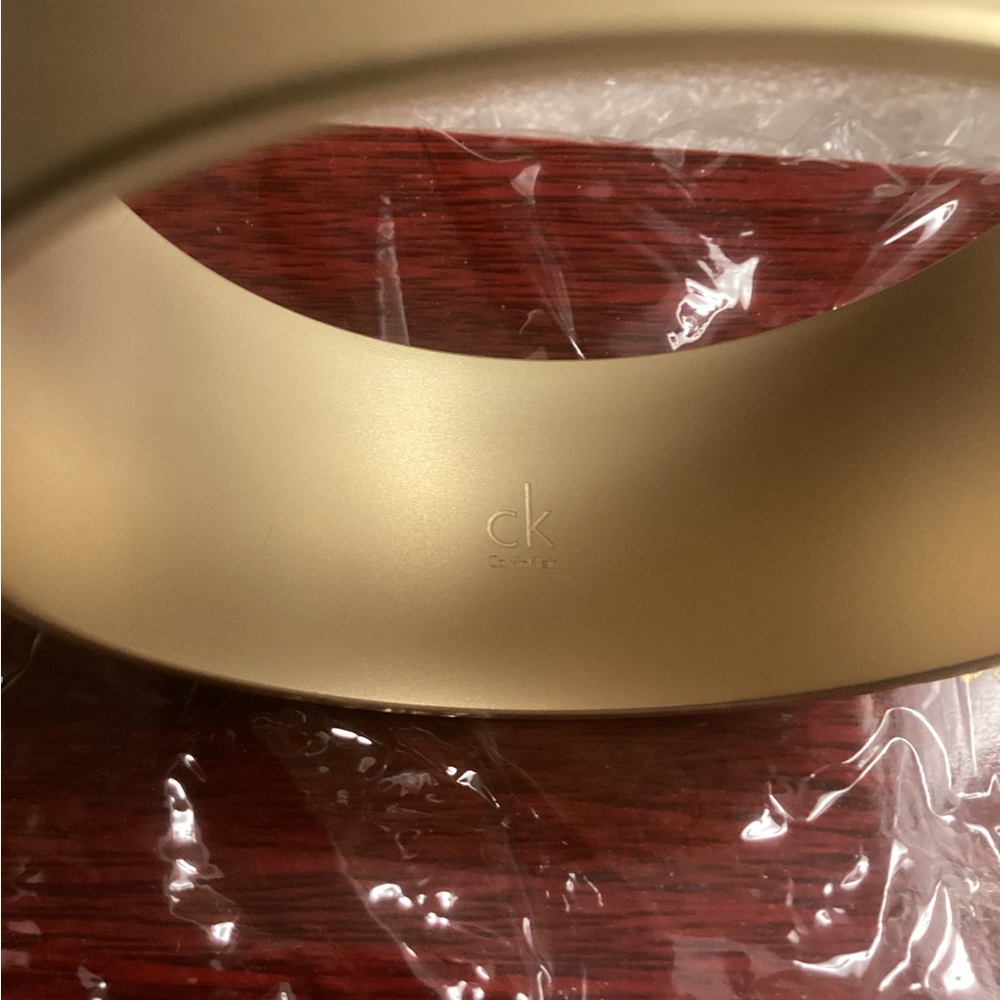 Calvin Klein Collection Gold Bangle - Picture 5 of 7